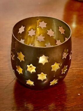 2 Brass with Hearts Candle Holders - Vintage
70’s - 80’s